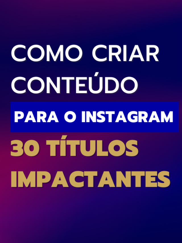 Um título forte faz toda a diferença